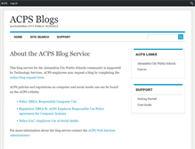Tablet Screenshot of blogs.acpsk12.org